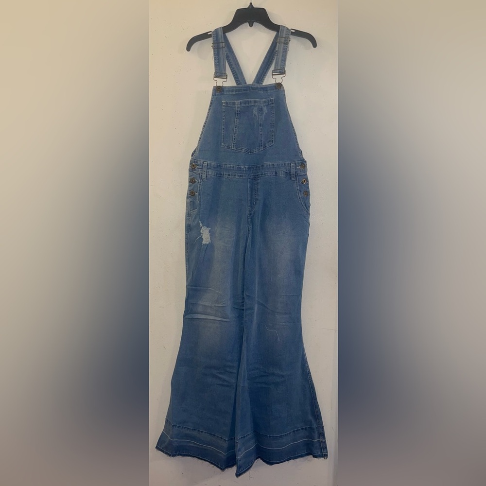 Blue Denim Overalls